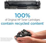 HP 206A Black Original LaserJet Toner Cartridge, W2110A - Image 7