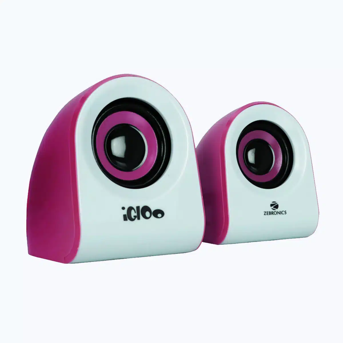 ZEB-IGLOO_03_2048x2048.webp ZEBRONICS Zeb-Igloo Portable Wireless Speaker – Black, 2.0 Channel, Multicolor - Image 3