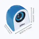 ZEBRONICS Zeb-Igloo Portable Wireless Speaker – Black, 2.0 Channel, Multicolor - Image 9