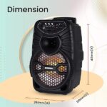 Zebronics ZEB-100 Bluetooth Trolley Speaker (Moving Monster X8L) - Image 6