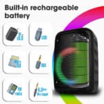 Zebronics Zeb-Buddy 100 Portable BT v5.0 Speaker - Image 3