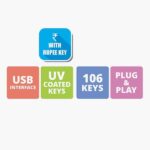 ZEBRONICS Zeb K35 Wired USB Keyboard With Rupee Key - Image 2