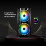 ZEBRONICS Zeb-Templar (ZEB-941B) Premium Gaming Chassis - Image 2