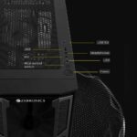 ZEBRONICS Zeb-Templar (ZEB-941B) Premium Gaming Chassis - Image 3