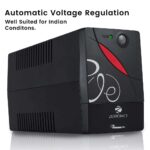 ZEBRONICS -U725 600VA UPS for Desktop/PC/Computers (not for Routers) with Automatic Voltage Regulation, Black - Image 5