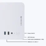 Zebronics Zeb-Myst White Cabinet – Micro ATX & Mini ITX Support (No SMPS) - Image 2