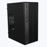 Zebronics Zeb-Suave Desktop Computer Case/PC Cabinet – Steel Metal Body, Micro-ATX/Mini-ITX Compatible, Metallic Black (Without SMPS)