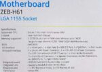 Zebronics H61 Motherboard - Image 3