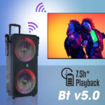 Zebronics JOLT Plus 100 Watts Trolley DJ Speaker - Image 3