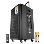 Zebronics Metal PRO Powerful DJ Trolley Speaker With UHF Wireless Mic