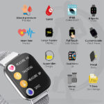 Zebronics ZEB-FIT5220CH Smart Fitness Watch With  IP68 Water Proof - Image 5