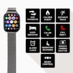 Zebronics ZEB-FIT5220CH Smart Fitness Watch With  IP68 Water Proof - Image 7