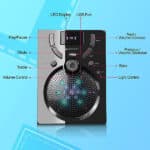 Zebronics ZEB-UDAAN 2.1 40W Bluetooth Home Theatre - Image 2