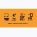 Zebronics Zeb-Aria in Ear Wired Earphones - Image 10