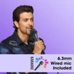 Zebronics Zeb-BT800RUF 50W Tower Speaker with Wired mic for Karaoke - Image 7