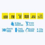 Zebronics Zeb-Impact 50W Tower Speaker with Wired Mic - Image 5