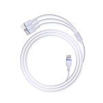 Zebronics Zeb-UMLCC1201 3 in 1 Cable (Micro USB, c Type and Lighting Cable) - Image 2