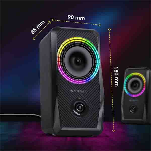 Zebronics-Zeb-Warrior-6.jpg Zebronics Zeb-Warrior 4 10 watts 2.0 Speaker - Image 6