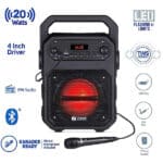 Zoook Rocker Thunder Bluetooth Party Speaker 20W With Karaoke Mic - Image 2