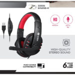 Zoook ZK-Communicate Wired Over Ear Headphone with Mic - Image 4