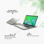 Acer Aspire Vero Green Thin and Light Laptop Intel Core i5 11th Gen (Windows 11 Home/MS Office/8 GB/512 GB SSD/Fingerprint Reader/Backlit KB) AV15-51 with 39.6 cm (15.6 inch) with FHD IPS Display - Image 2