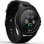 beatXP Exact Smartwatch with Medical Grade ECG- Black