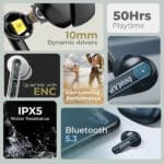 beatXP Tune XPods Bluetooth True Wireless Earbuds - Image 6