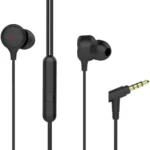 BoAt Bassheads 103 Black Wired Headset  (Black, In the Ear)
