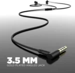 BoAt Bassheads 103 Black Wired Headset  (Black, In the Ear) - Image 4