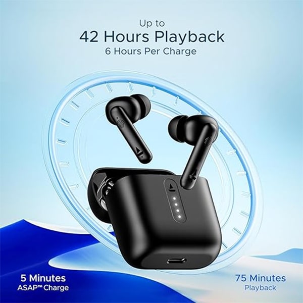 boAt-Airdopes-141-Black-Two.jpg boAt Airdopes 141 Bluetooth Truly Wireless Earbuds - Image 5