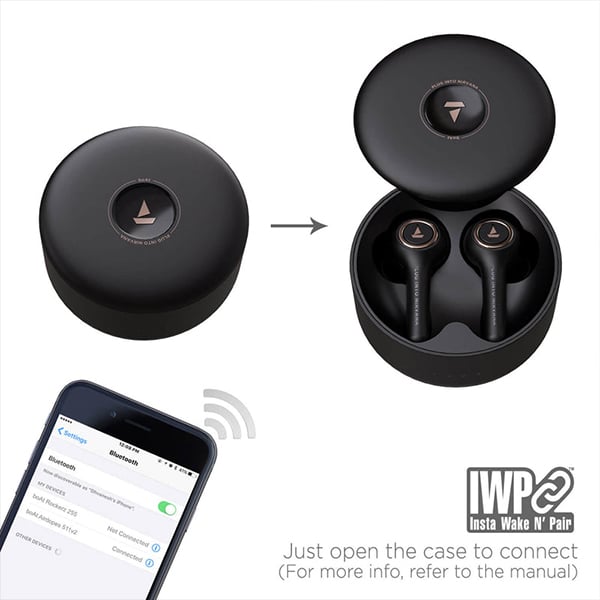 boAt-Airdopes-511V2-black-three.jpg boAt Airdopes 511V2 TWS Earbuds with IWP Technology - Image 4