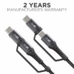 boAt Deuce USB 300 2 in 1 Type-C & Micro USB Cable