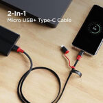 boAt Deuce USB 500 2-In-1 Charging Cable - Image 5