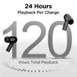 boAt Nirvana Ion Bluetooth Wireless Earbuds With Crystal Bionic Sound - Image 4