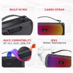 boAt Stone Symphony Portable Bluetooth Speaker with 20W RMS Stereo Sound - Image 5