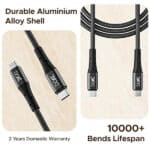 boAt Type-C C300 Tangle-Free Cable - Image 5