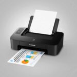 Canon Pixma TS207 Single Function Inkjet Printer (Black) - Image 2