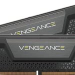 Corsair Vengeance DDR5 32GB (2x16GB) 6000MHz C40 Intel Optimised Desktop Memory (Onboard Voltage Regulation, Custom XMP 3.0 Profiles, Compact Form-Factor, Solid Aluminum Heatspreader) Black