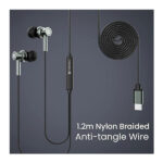 Portronics Conch Tune C in Ear Type C Wired Earphones with Mic - Image 4