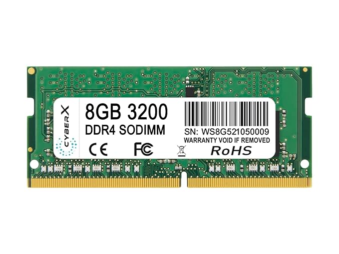 Daichi / Cyberx / Hypergen / Hynix / Simtronics  8GB DDR4 3200Mhz Laptop Ram