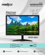 FRONTECH 18.5 inch LED Monitor with VGA, HDMI Ports FT-1988 (1280 x 1024 Pixels, Black) - Image 3