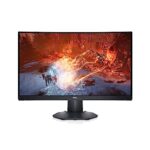 Dell 24″ (60.96 cm) FHD Curved Screen(1500R) Gaming Monitor 1920 x 1080 Pixels @165 Hz|VA Panel|Brightness: 350 cd/m²|Anti-Glare 3H Hardness|LED Edgelight System|16.7 Million Colors|S2422HG-Black