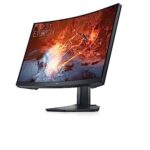 Dell 24″ (60.96 cm) FHD Curved Screen(1500R) Gaming Monitor 1920 x 1080 Pixels @165 Hz|VA Panel|Brightness: 350 cd/m²|Anti-Glare 3H Hardness|LED Edgelight System|16.7 Million Colors|S2422HG-Black - Image 2
