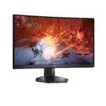Dell 24″ (60.96 cm) FHD Curved Screen(1500R) Gaming Monitor 1920 x 1080 Pixels @165 Hz|VA Panel|Brightness: 350 cd/m²|Anti-Glare 3H Hardness|LED Edgelight System|16.7 Million Colors|S2422HG-Black - Image 3