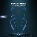 boAt Rockerz Enticer Wireless Neckband with 30 Hours Large Playback, BEAST Mode, ENx Technology, Quick Switch Button (Blue Enigma) - Image 3