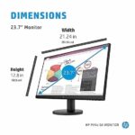 HP P24V – 9Tt78As, 24 Inch(60.96 Cm) G4 Monitor Fhd 1920 X 1080 Pixels, IPS Display Monitor 5Ms 75Hz with Vga Hdmi Border Less Low Blue Light Mode Vesa Mounting,Black - Image 4