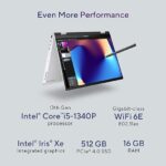 ASUS Zenbook 14 Flip OLED (2023), Intel Core EVO i5-1340P 13th Gen, 14″ (35.56 cm) 2.8K 90Hz OLED, Thin & Light Laptop (16GB/512GB SSD/Windows 11/Office 2021/75WHr/Silver/1.5 kg) UP3404VA-KN543WS - Image 6