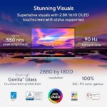 ASUS Zenbook 14 Flip OLED (2023), Intel Core EVO i5-1340P 13th Gen, 14″ (35.56 cm) 2.8K 90Hz OLED, Thin & Light Laptop (16GB/512GB SSD/Windows 11/Office 2021/75WHr/Silver/1.5 kg) UP3404VA-KN543WS - Image 5