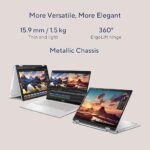 ASUS Zenbook 14 Flip OLED (2023), Intel Core EVO i5-1340P 13th Gen, 14″ (35.56 cm) 2.8K 90Hz OLED, Thin & Light Laptop (16GB/512GB SSD/Windows 11/Office 2021/75WHr/Silver/1.5 kg) UP3404VA-KN543WS - Image 4