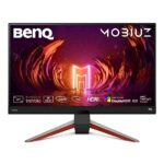 BenQ Mobiuz Ex2710Q 27 Inch (68.58 Cm) 2K Qhd, 2560 X 1440 Pixels IPS LCD Gaming Monitor, 165Hz, 1Ms, AMD Freesync Premium, HDR 400 Nits, 2.1 Channel Speakers, Dual Hdmi 2.0, Dp 1.4, Metalic Grey2